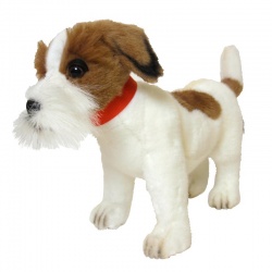 Hansa Jack Russell Plush Soft Toy Dog